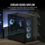 Corsair Dual Chamber PC Case | 6500D AIRFLOW | Black | Mid-Tower | ATX