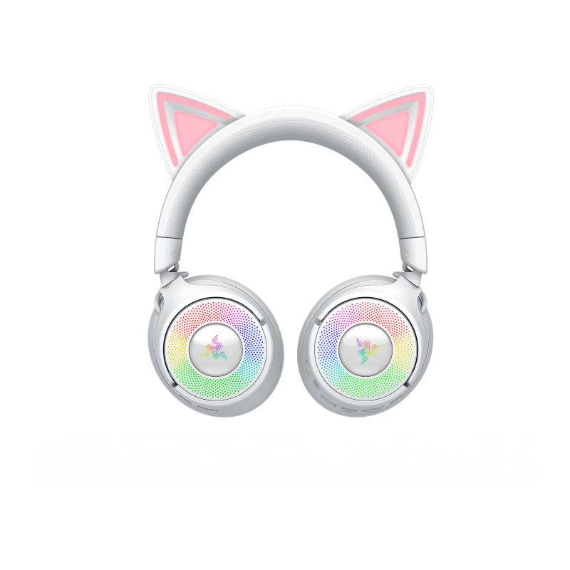 Razer | Austiņas | Kraken Kitty V3 Pro | Bluetooth | Over-Ear | Balta