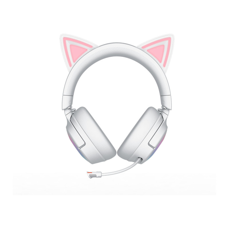 Razer | Austiņas | Kraken Kitty V3 Pro | Bluetooth | Over-Ear | Balta