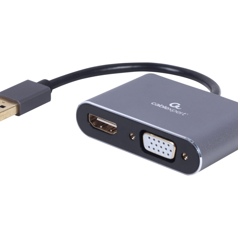 Cablexpert | USB display adapter | A-USB3-HDMIVGA-01 | USB 3.0 Type-A | 0.15 m