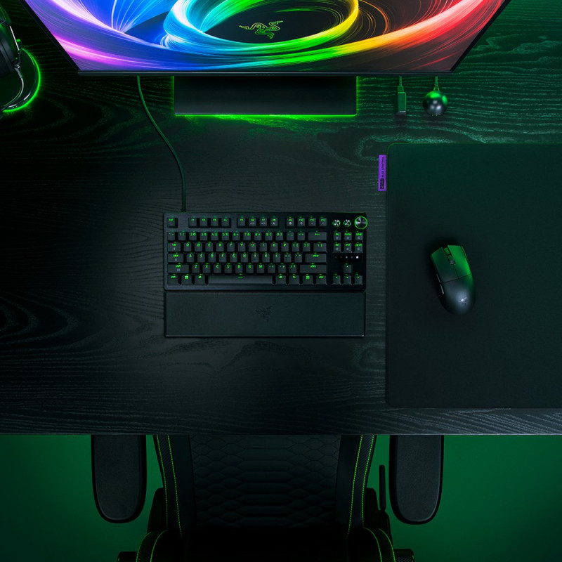Razer Gigantus V2 Pro spēļu peles paliktnis, Liels, Maksimāla kontrole | Melns