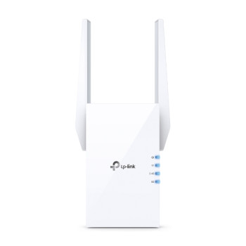 TP-LINK | Range Extender | RE605X | 802.11ax | Nav Mesh atbalsta | 574+1201 Mbit/s | 10/100/1000 Mbit/s | Ethernet LAN (RJ-45) porti 1 | Nav mobila platjosla | MU-MIMO Nav | Antenas tips 2x ārējā