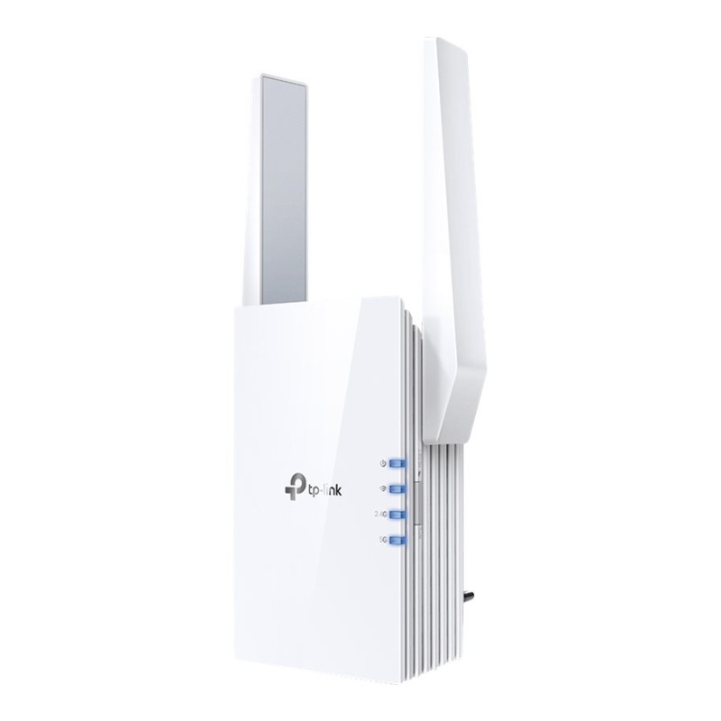 TP-LINK | Range Extender | RE605X | 802.11ax | Nav Mesh atbalsta | 574+1201 Mbit/s | 10/100/1000 Mbit/s | Ethernet LAN (RJ-45) porti 1 | Nav mobila platjosla | MU-MIMO Nav | Antenas tips 2x ārējā