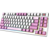 MSI FORGE GK600 TKL WIRELESS VIOLET | Spēļu tastatūra | Bezvadu | US | Mehāniski lineārs