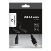 Cablexpert | USB 3.0 AM uz Type-C kabelis (AM/CM), 0.1 m | CCP-USB3-AMCM-0.1M | USB 3.0 uz Type-C