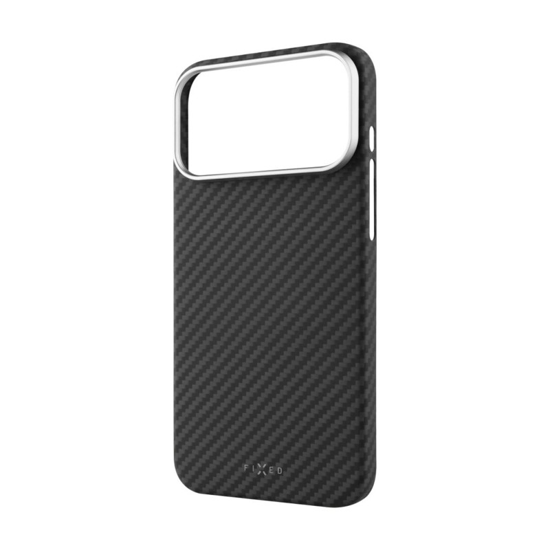 Fixed MagVelar | Aizmugures vāciņš | Apple | iPhone 17 Pro Max | aramīda šķiedras | Melns