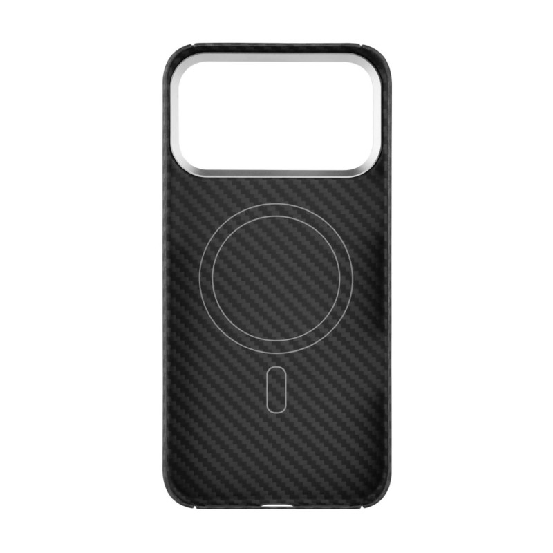 Fixed MagVelar | Aizmugures vāciņš | Apple | iPhone 17 Pro Max | aramīda šķiedras | Melns