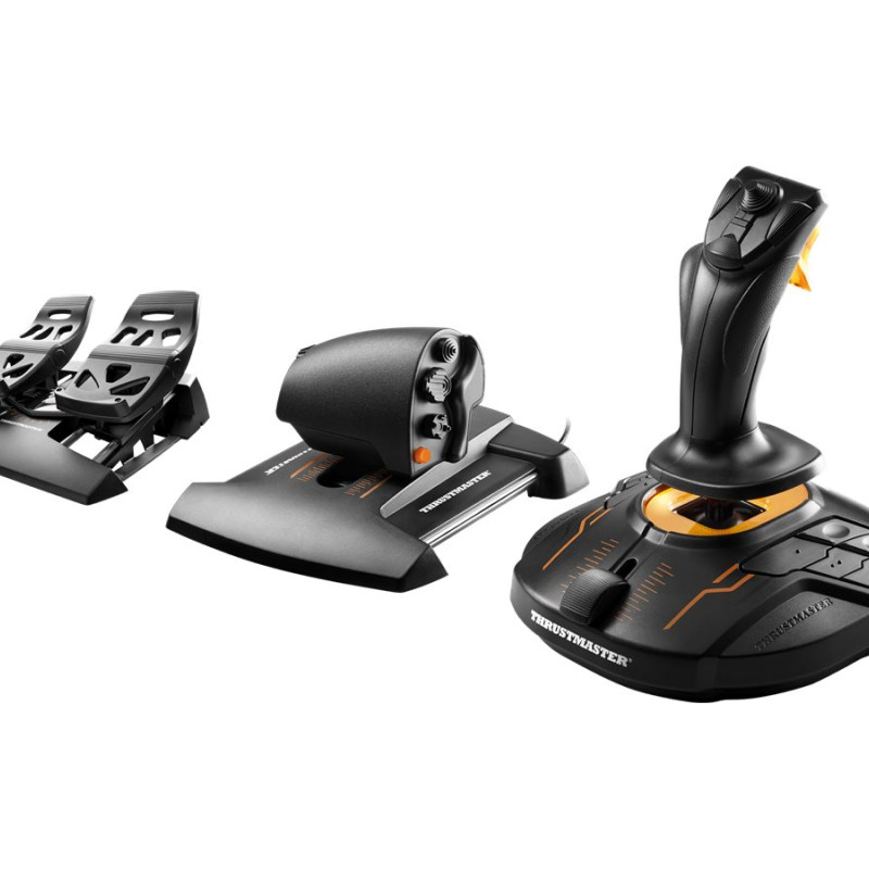 Thrustmaster | Pults Joystick T.16000M Flight Pack | Melna