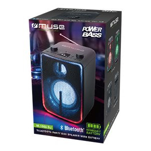 Muse | Bluetooth Party Box Speaker with Battery | M-1802DJ | 60 W | Bluetooth | Wireless connection | Black