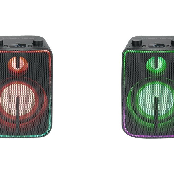 Muse | Bluetooth Party Box Speaker with Battery | M-1802DJ | 60 W | Bluetooth | Wireless connection | Black