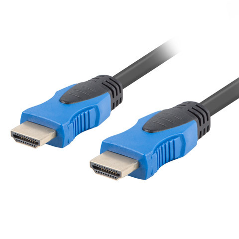Lanberg HDMI V2.0 kabelis 4K CU | CA-HDMI-20CU-0075-BK | HDMI uz HDMI | 7.5 m