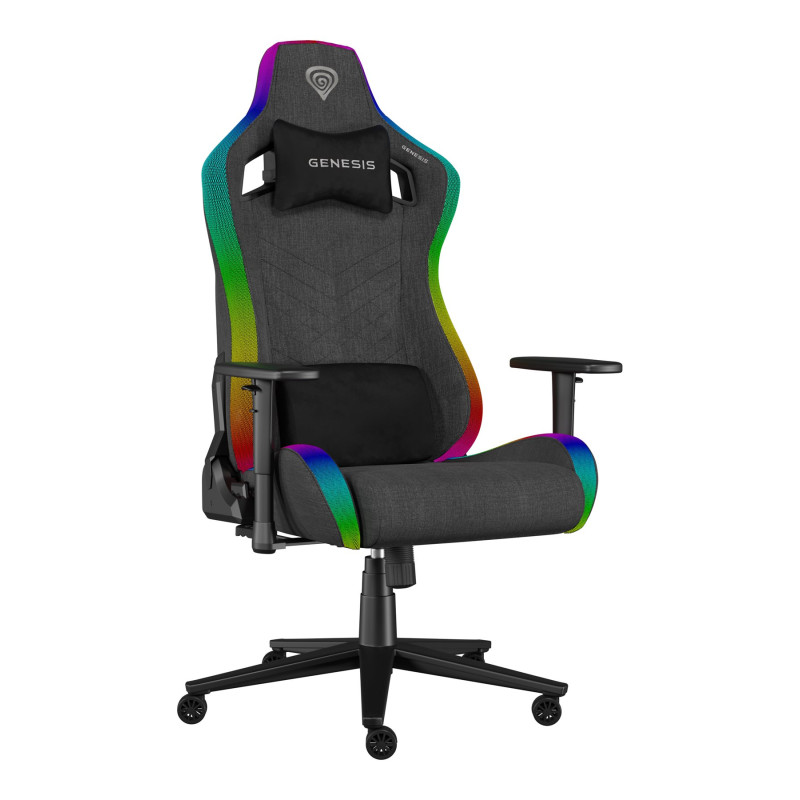 Genesis Gaming Chair | Trit 660 RBG | Pelēks