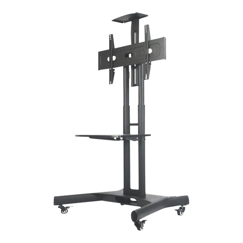 Neomounts Floor stand | NM-M1700BLACK TV trolley | Adjustable Height | 32-75 " | Maximum weight (capacity) 50 kg | Black