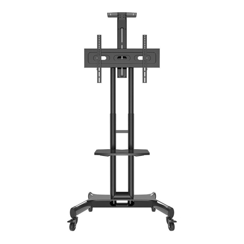 Neomounts Floor stand | NM-M1700BLACK TV trolley | Adjustable Height | 32-75 " | Maximum weight (capacity) 50 kg | Black