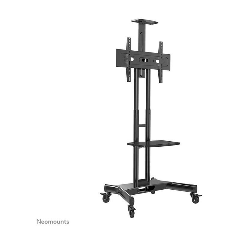 Neomounts Floor stand | NM-M1700BLACK TV trolley | Adjustable Height | 32-75 " | Maximum weight (capacity) 50 kg | Black