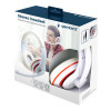 Gembird | Stereo Headset | MHS 03 WTRD | 3.5 mm | White with Red Ring | Headset