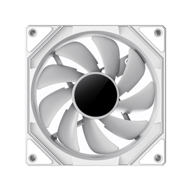 Gamemax Case Fan | FN12A-S8I-W | Balts