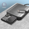 AXAGON alumīnija ātrgaitas USB-C 3.2 Gen 1 atmiņas karšu lasītājs, 3 sloti | CRE-S3C