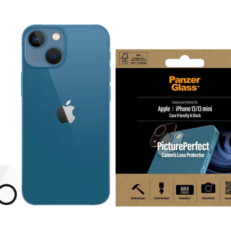 PanzerGlass | Kameras aizsargs | Apple | iPhone 13/13 mini | Caurspīdīgs