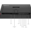 Lenovo | ThinkVision P24QD-40 | 23.8 " | IPS | 16:9 | 120 Hz | 6 ms | 2560 x 1440 pixels | 300 cd/m² | HDMI ports quantity 1 | Eclipse Black