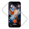 Fixed Screen protector | Apple | iPhone 17 Pro | Tempered glass | Black | Armor with Anti-dust applicator and AR layer