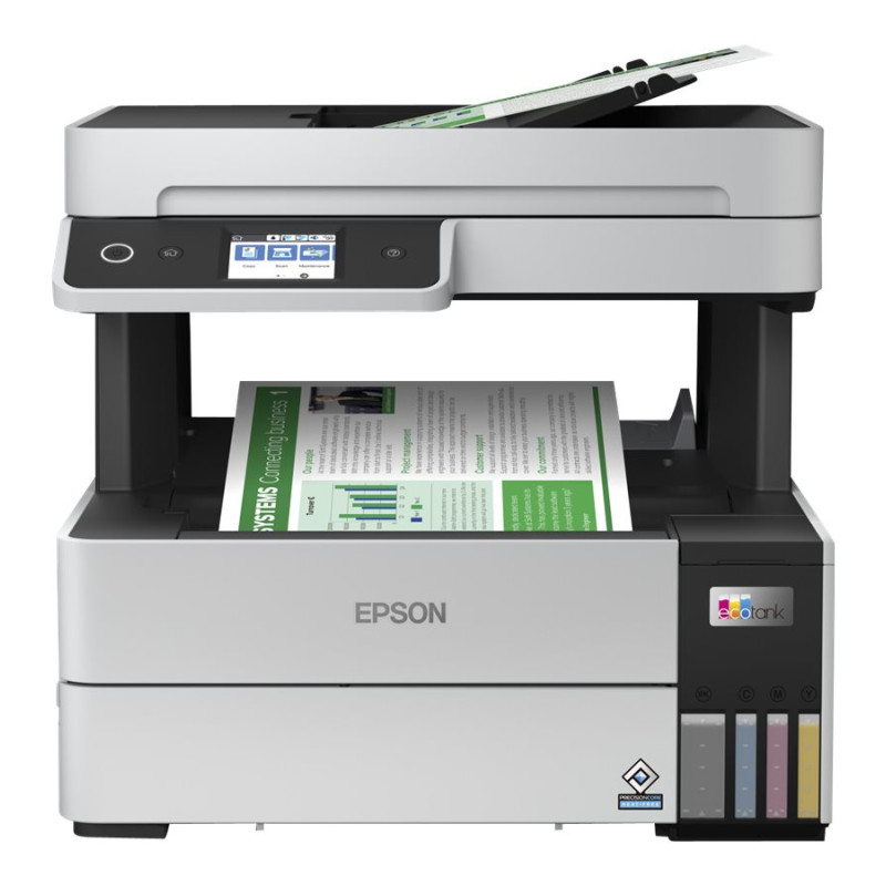 Epson | Daudzfunkcionāls printeris | EcoTank L6460 | Tintes printeris | Krāsa | 3‑1 | Wi‑Fi | Melnbalts