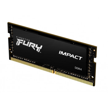 Kingston | Fury Impact | 8 GB | DDR4 | 3200 MHz | Klēpjdators | Reģistrēta: Nē | ECC: Nē
