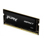 Kingston | Fury Impact | 8 GB | DDR4 | 3200 MHz | Klēpjdators | Reģistrēta: Nē | ECC: Nē