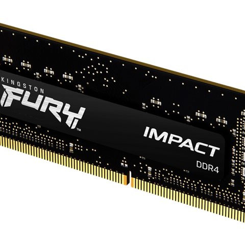 Kingston | Fury Impact | 8 GB | DDR4 | 3200 MHz | Klēpjdators | Reģistrēta: Nē | ECC: Nē