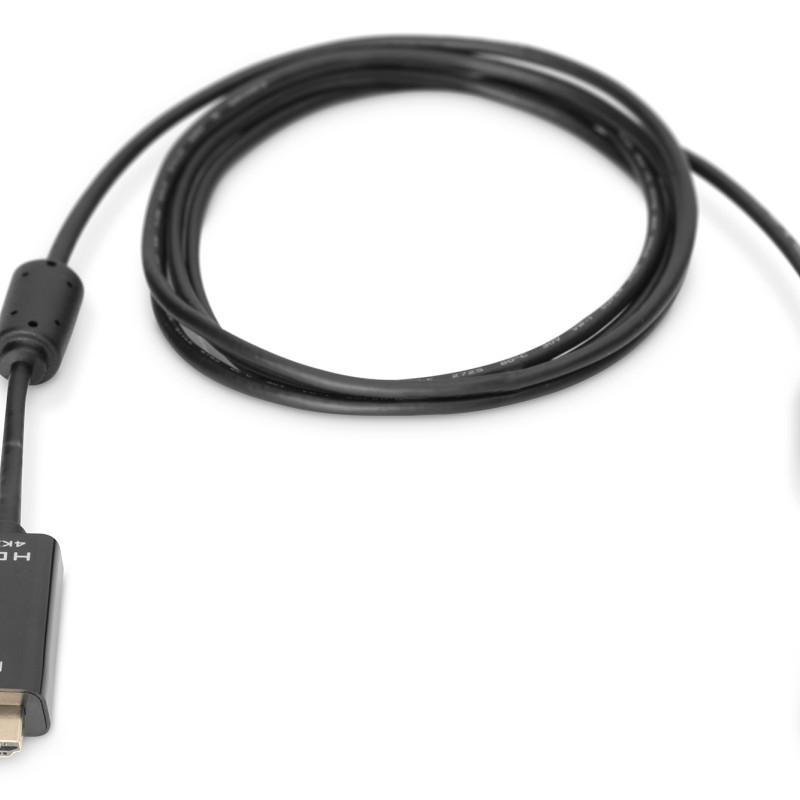 Digitus USB Type-C adapter cable, Type-C to HDMI A M/M, 2.0m, 4K/60Hz, 18GB, bl, gold | Digitus | USB Type-C adapter cable | AK-300330-020-S | USB-C to HDMI USB Type-C