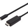 Digitus USB Type-C adapter cable, Type-C to HDMI A M/M, 2.0m, 4K/60Hz, 18GB, bl, gold | Digitus | USB Type-C adapter cable | AK-300330-020-S | USB-C to HDMI USB Type-C