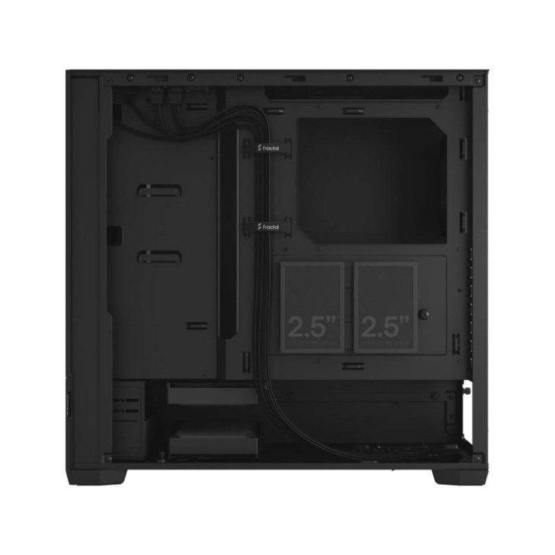 Fractal Design | Pop Air | Sānu logs | Melns | ATX, mATX, Mini ITX | ATX