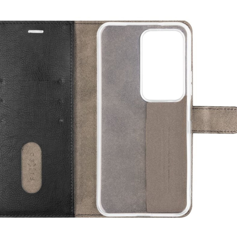 Fixed Opus | Grāmatas tipa maciņš | Xiaomi | Redmi 15 4G/5G | Sintētiskā āda | Melns
