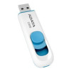 ADATA | C008 | 64 GB | USB 2.0 | Balts/Zils