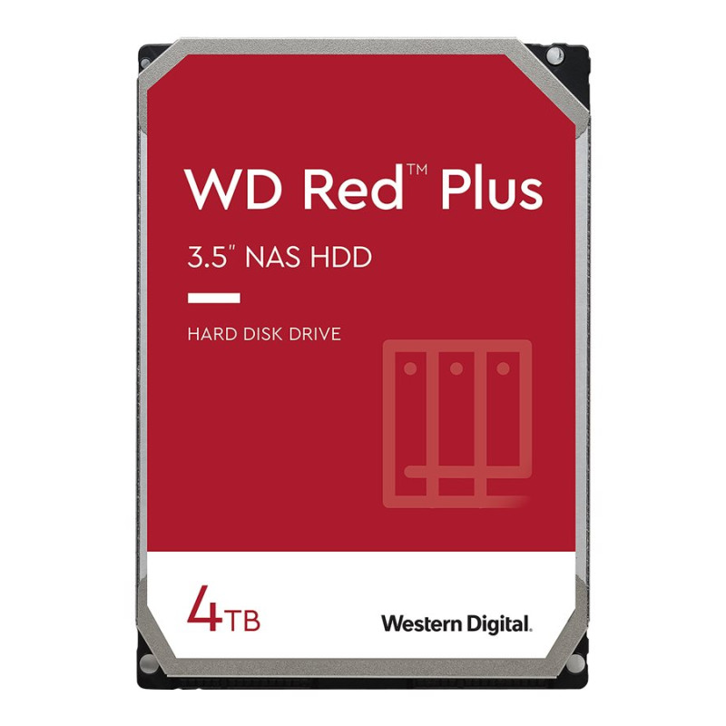 Western Digital | Cietais disks | Red WD40EFPX | 5400 RPM | 4000 GB