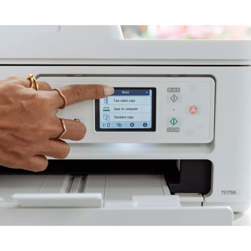Canon IJ MFP PIXMA TS7750i | Canon | Daudzdarbību printeris | PIXMA TS7750I | Tintes printeris | Krāsains | A4 | Wi‑Fi | Balts