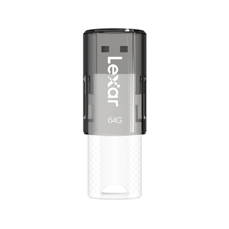 Lexar | Zibatmiņa | JumpDrive S60 | 64 GB | USB 2.0 | Melna/zaļgani zila