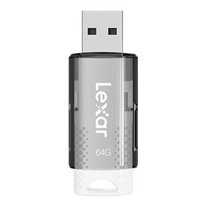 Lexar | Zibatmiņa | JumpDrive S60 | 64 GB | USB 2.0 | Melna/zaļgani zila