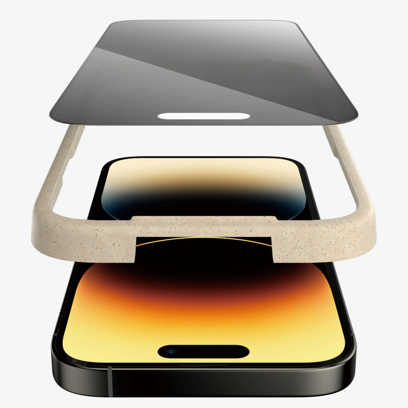 PanzerGlass | Ekrāna aizsargs | Apple | iPhone 14 Pro | Stikls | Melns | Ultra-Wide Fit; Viegla uzstādīšana; Privātuma filtrs; Pretpirkstu nospiedumu | Privātums