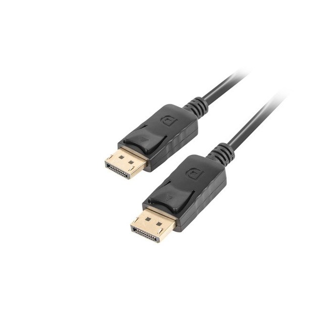 Lanberg | DisplayPort M/M kabelis 19 PIN V1.2, 1.8 m | CA-DPDP-10CC-0018-BK