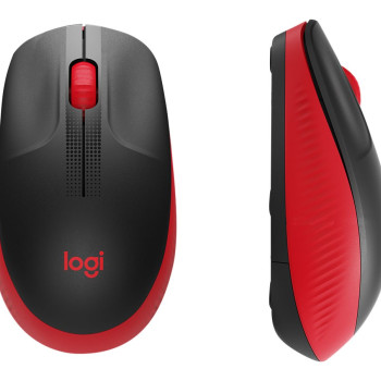 Logitech | Full size Mouse | M190 | Wireless | USB | Red