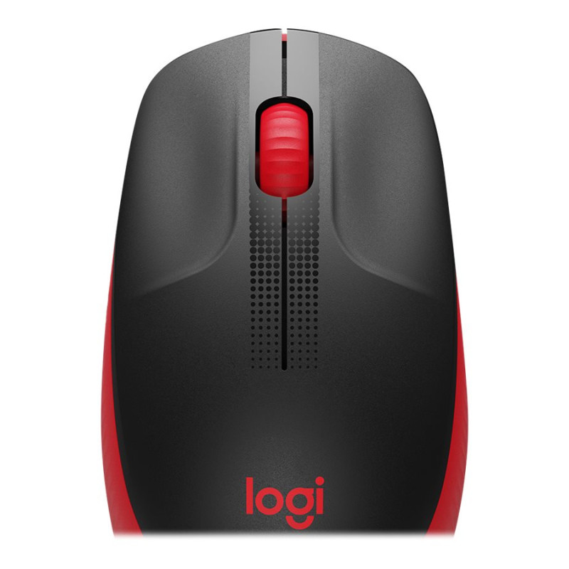 Logitech | Full size Mouse | M190 | Wireless | USB | Red