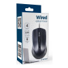 Gembird Optical Mouse | MUS-4B-01L | Wired | USB | Black