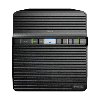 Synology | Tower NAS | DS423 | līdz 4 HDD/SSD | Realtek | RTD1619B | Procesora frekvence 1.7 GHz | 2 GB | DDR4