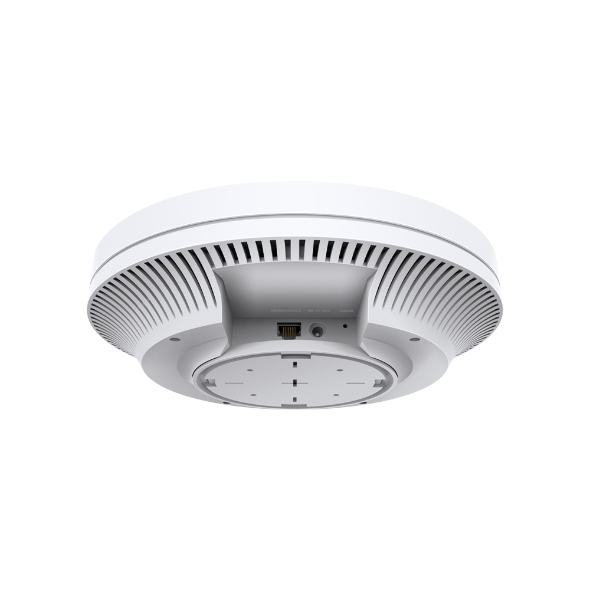 TP-LINK | AX1800 bezvadu divu joslu griestu uzstādāms piekļuves punkts | EAP620 HD | 802.11ax | 2.4GHz/5GHz | 1201+574 Mbit/s | 10/100/1000 Mbit/s | Ethernet LAN (RJ-45) pieslēgvietas 1 | MU‑MiMO Jā | PoE in | Antenas tips omni‑directional iekšēja