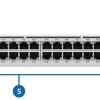 Ubiquiti | Unifi Switch | USW-PRO-24-POE | Pārvaldāms L3 | Galda | Gigabit Ethernet (varš) porti 24 | SFP+ porti 2 | PoE+ porti 24 | Barošanas avots AC/DC, iebūvēts, 450W
