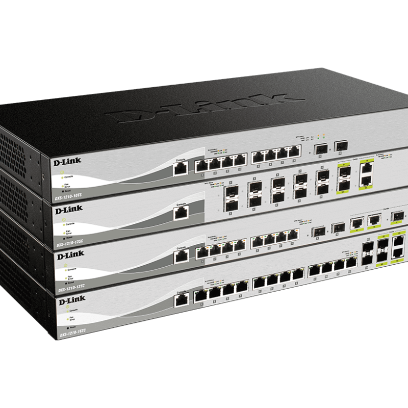 D-LINK DXS-1210-28S 10 Gigabit Ethernet Smart pārvaldāms slēdzis | D-Link | Gigabit Ethernet Smart pārvaldāms slēdzis | DXS-1210-28S | Pārvaldāms L2 | Ierāmējams