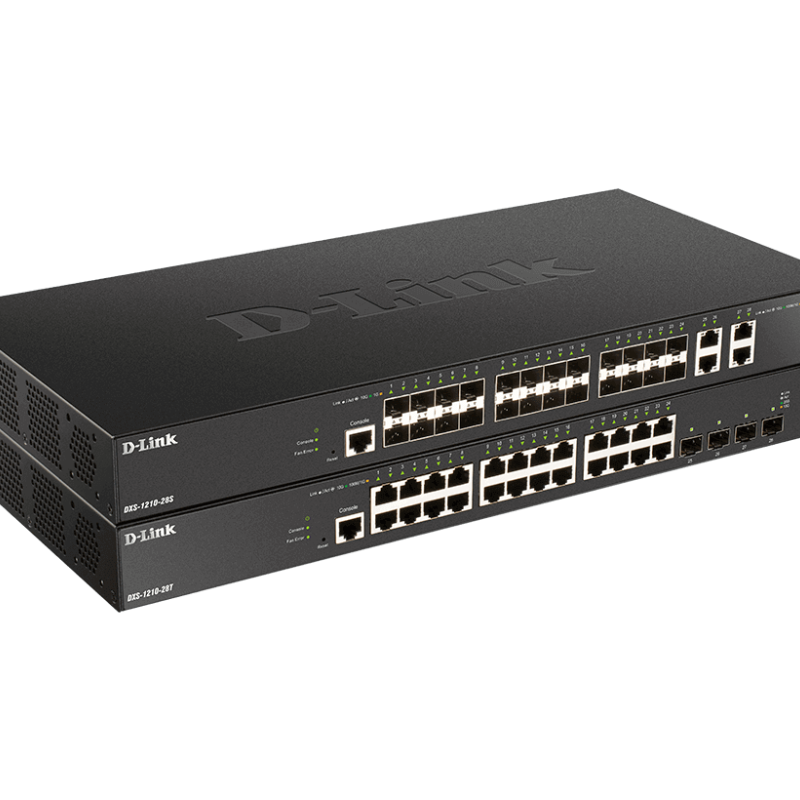 D-LINK DXS-1210-28S 10 Gigabit Ethernet Smart pārvaldāms slēdzis | D-Link | Gigabit Ethernet Smart pārvaldāms slēdzis | DXS-1210-28S | Pārvaldāms L2 | Ierāmējams