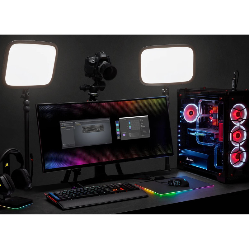 Corsair | Gaming Mouse | SCIMITAR ELITE RGB | Gaming Mouse | Wireless Gaming Mouse | Optical | Black | Yes