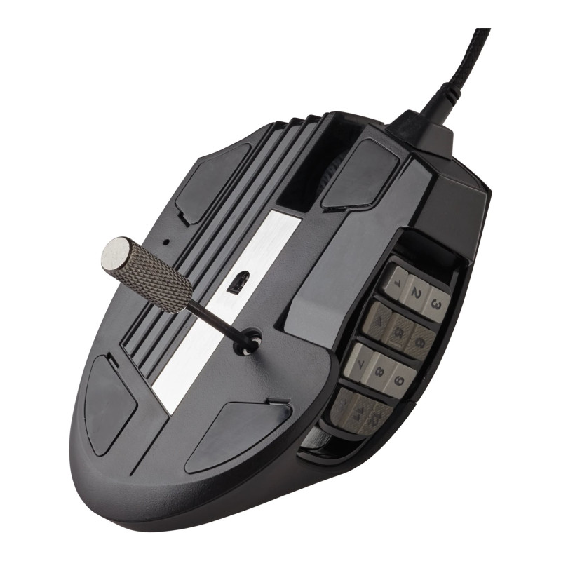 Corsair | Gaming Mouse | SCIMITAR ELITE RGB | Gaming Mouse | Wireless Gaming Mouse | Optical | Black | Yes